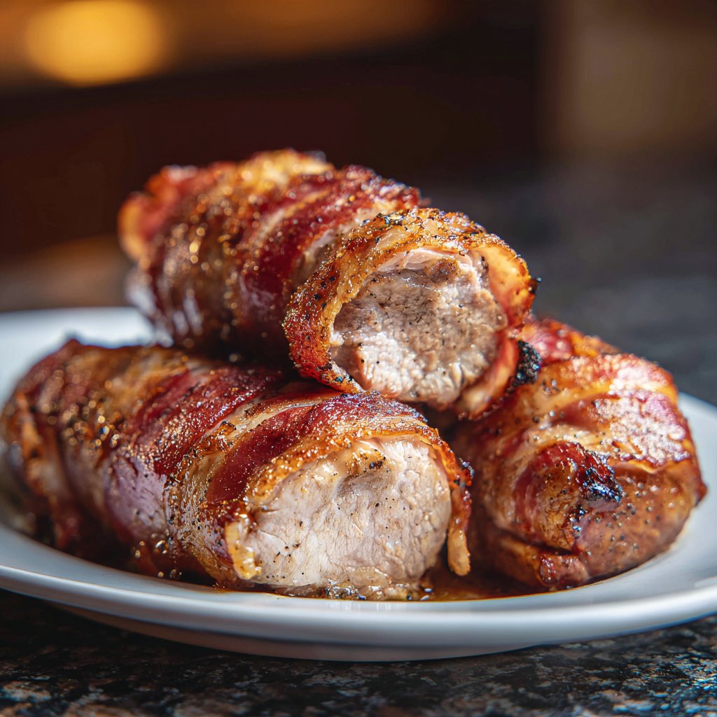 Schweinefilet im Speckmantel