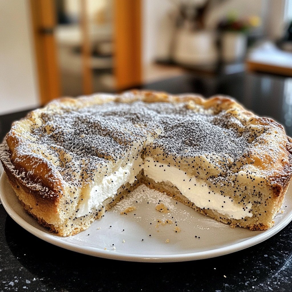 Quark-Mohnkuchen - Schnelle Rezepte