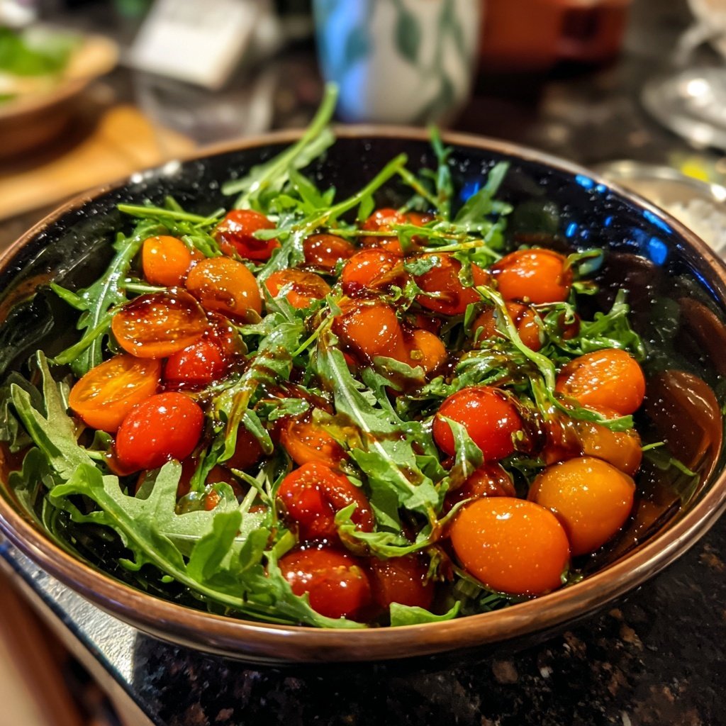 Tomaten Rucola Salat Zum Grillen