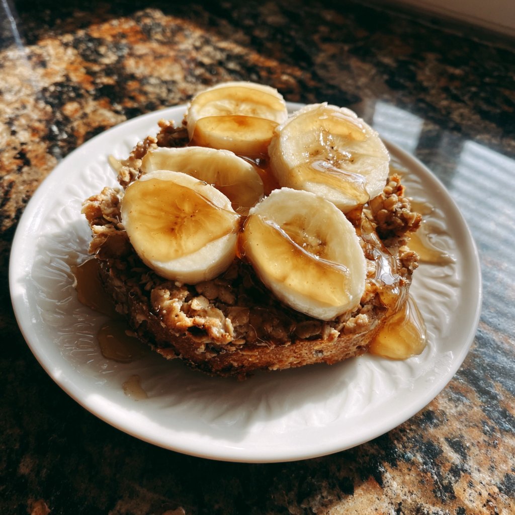 Frühstücksideen mit Banane und Hafer