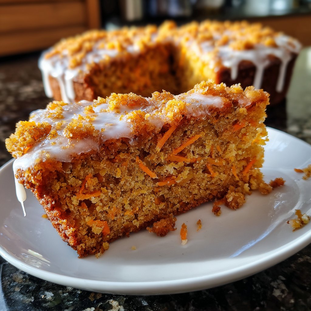 Karottenkuchen Mit Haferflocken
