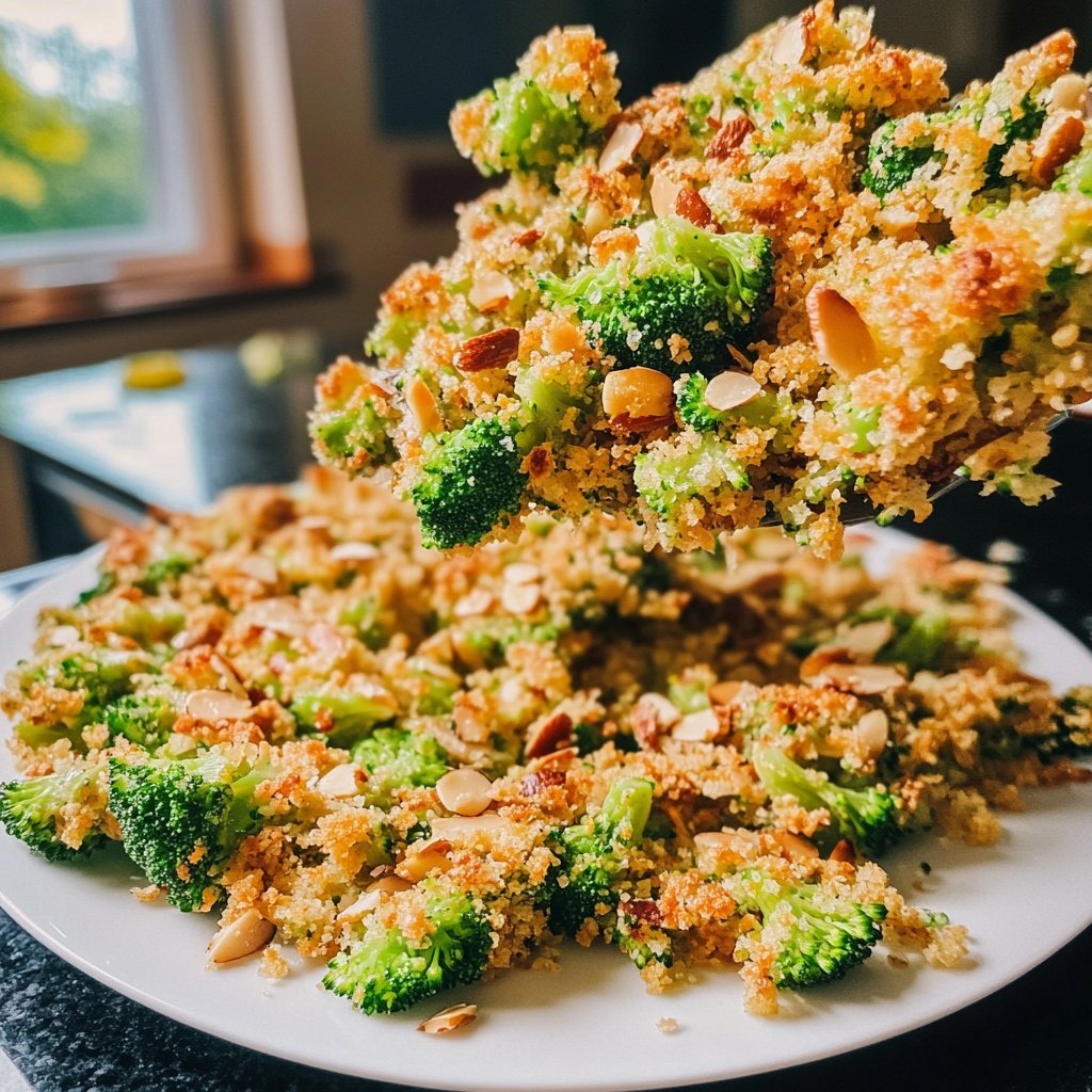 Knuspriger Brokkoli-Glückssalat