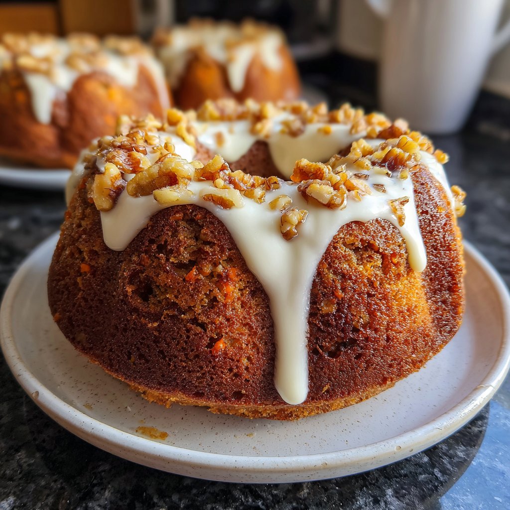 Karottenkuchen Mit Frischkäse Frosting