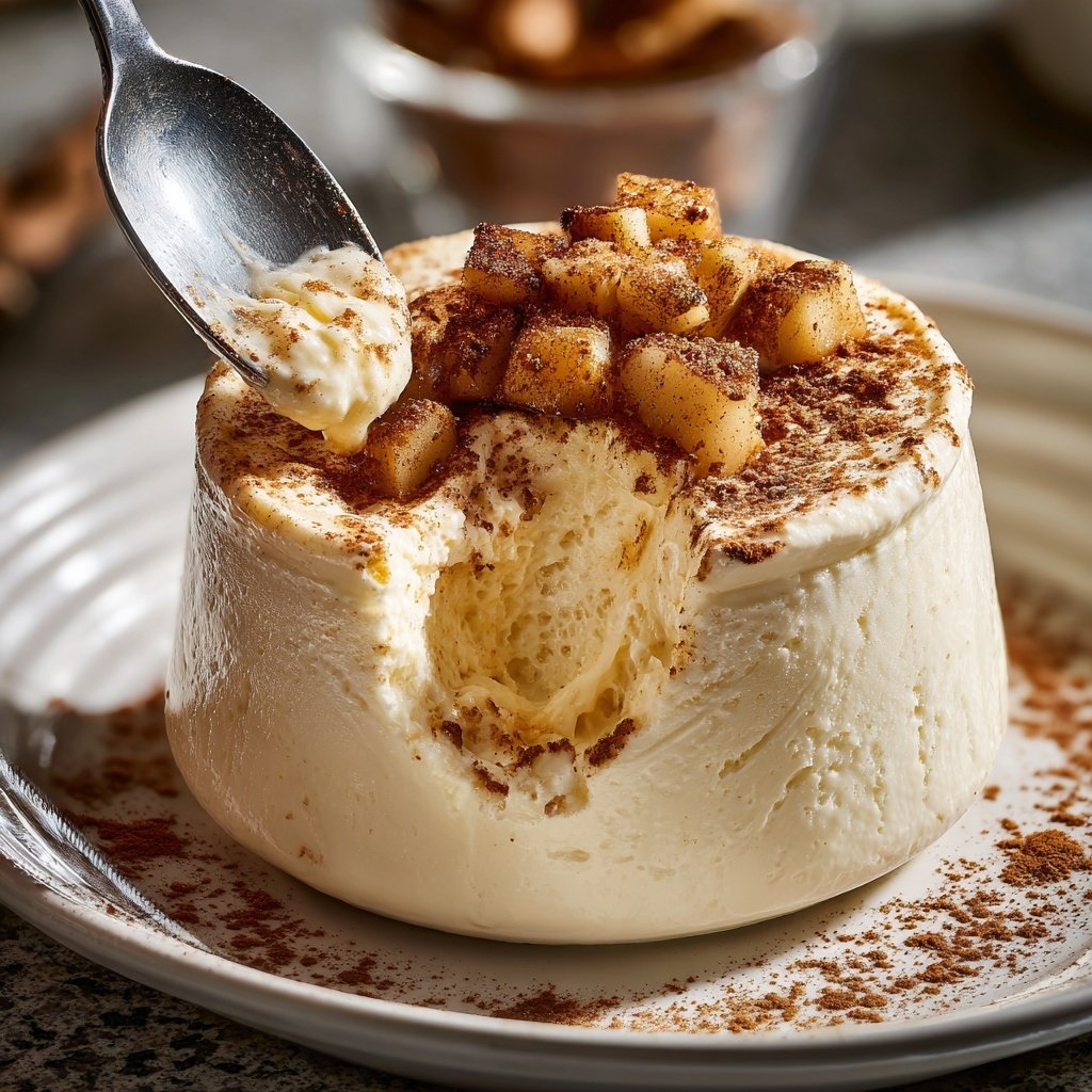 Zimtcreme mit Apfelmus