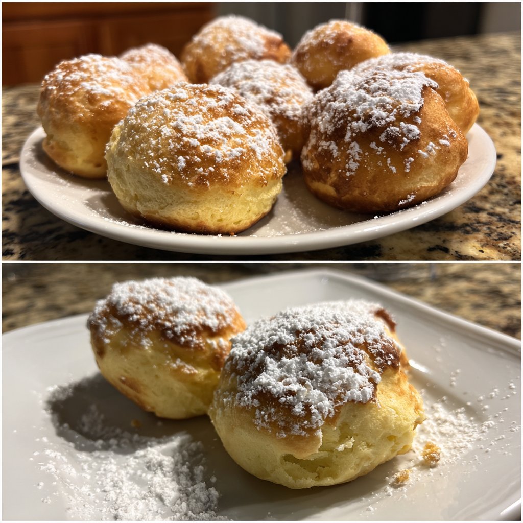 Quarkbällchen klein und fluffig