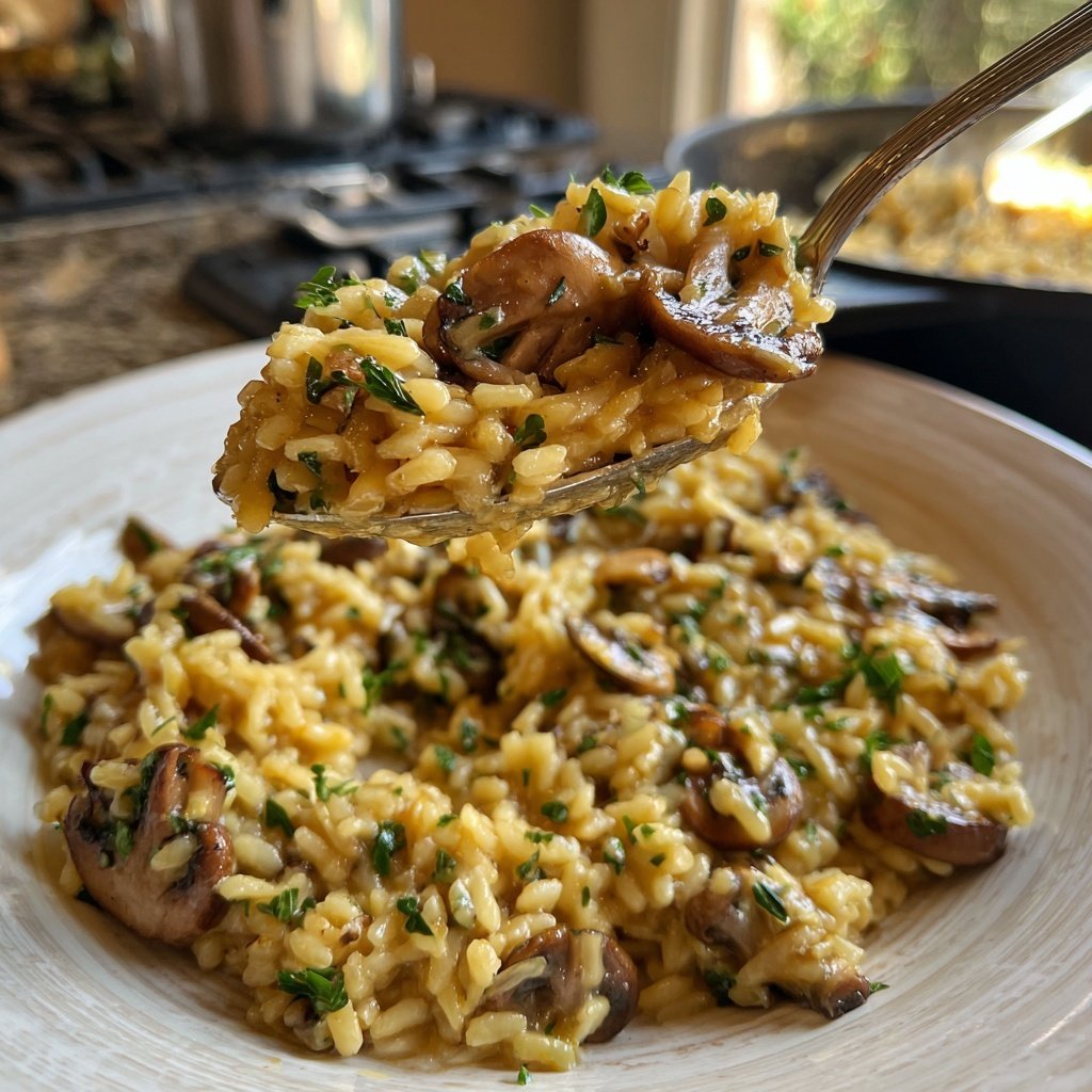 Risotto mit Champignons