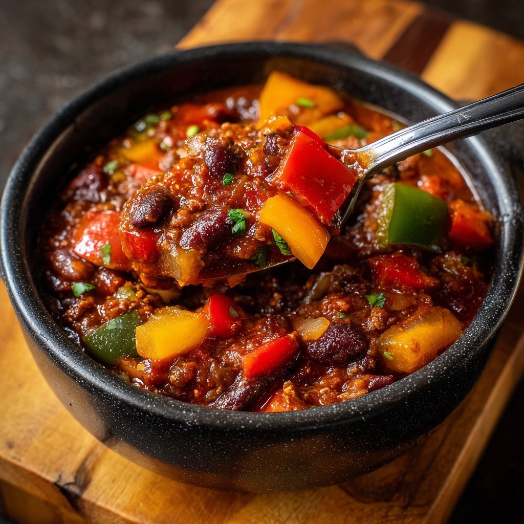 Chili sin Carne mit Bohnen