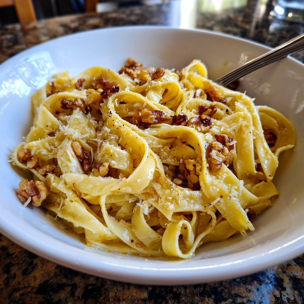 Tagliatelle mit Walnüssen